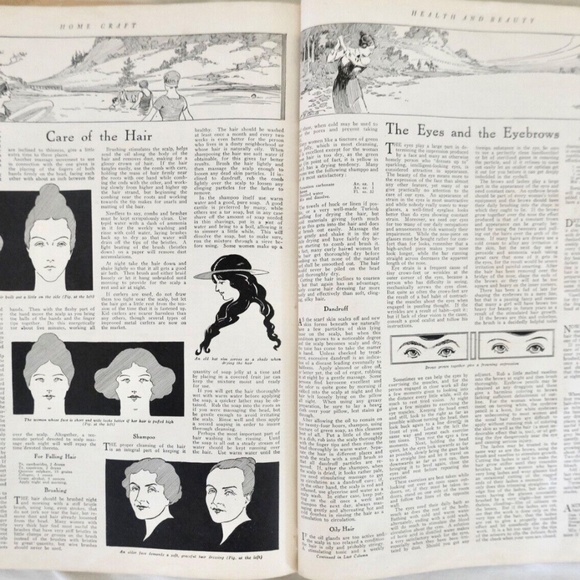 Vtg. 1920 HOME CRAFT AMERICAN WOMAN'S HANDBOOK Weekly Chicago Household How to - Picture 8 of 10